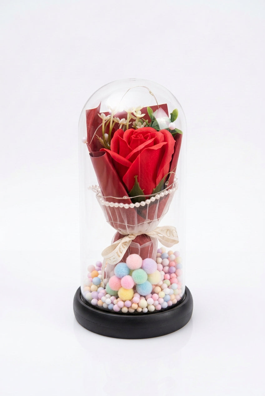 Eternal Light Flower Rose Gift - Ideal Gift for her R( Usa Express )
