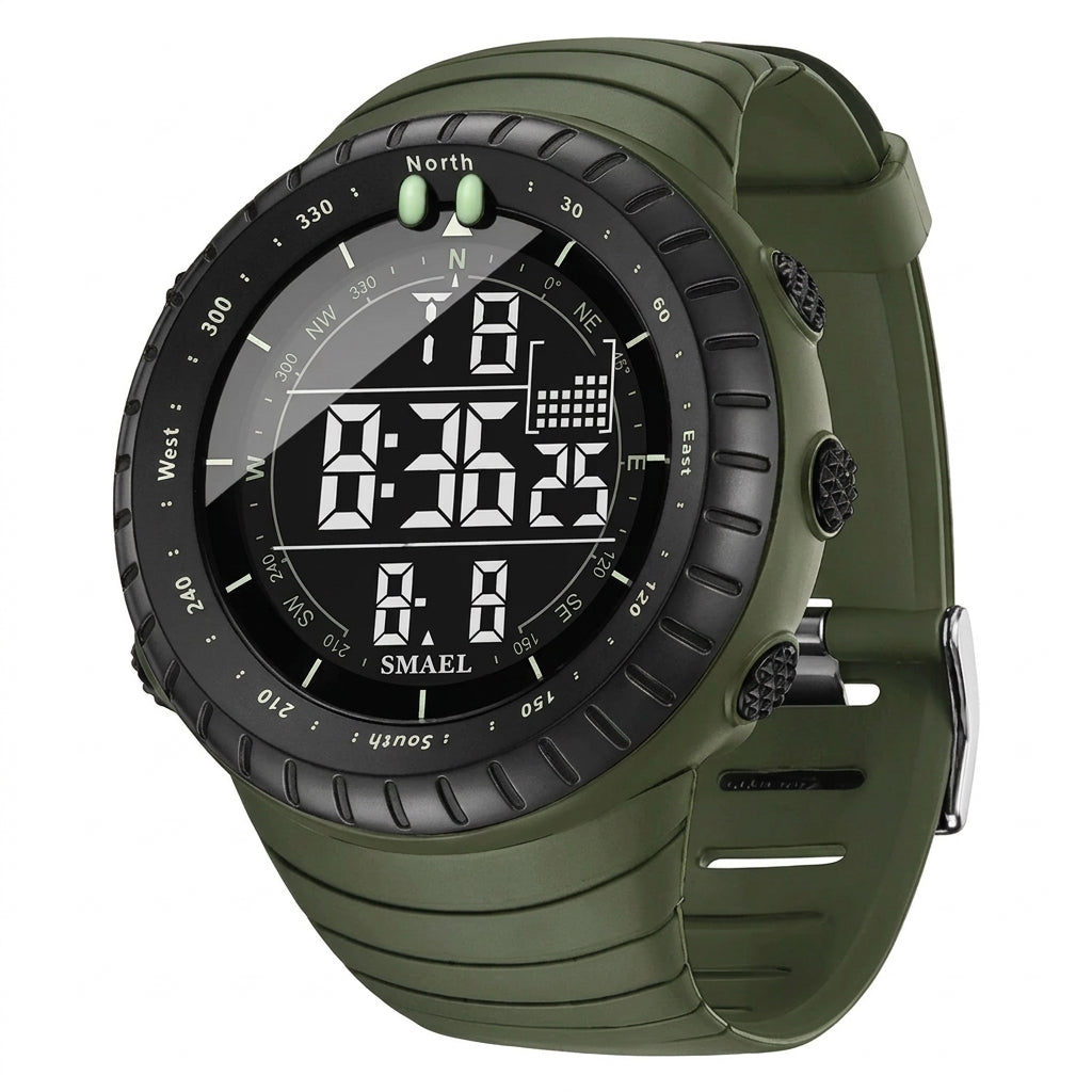Mens Digital Watch Sports Military Watches Waterproof Outdoor Chronograph Wrist Watches for Men (USA Express Delivery)