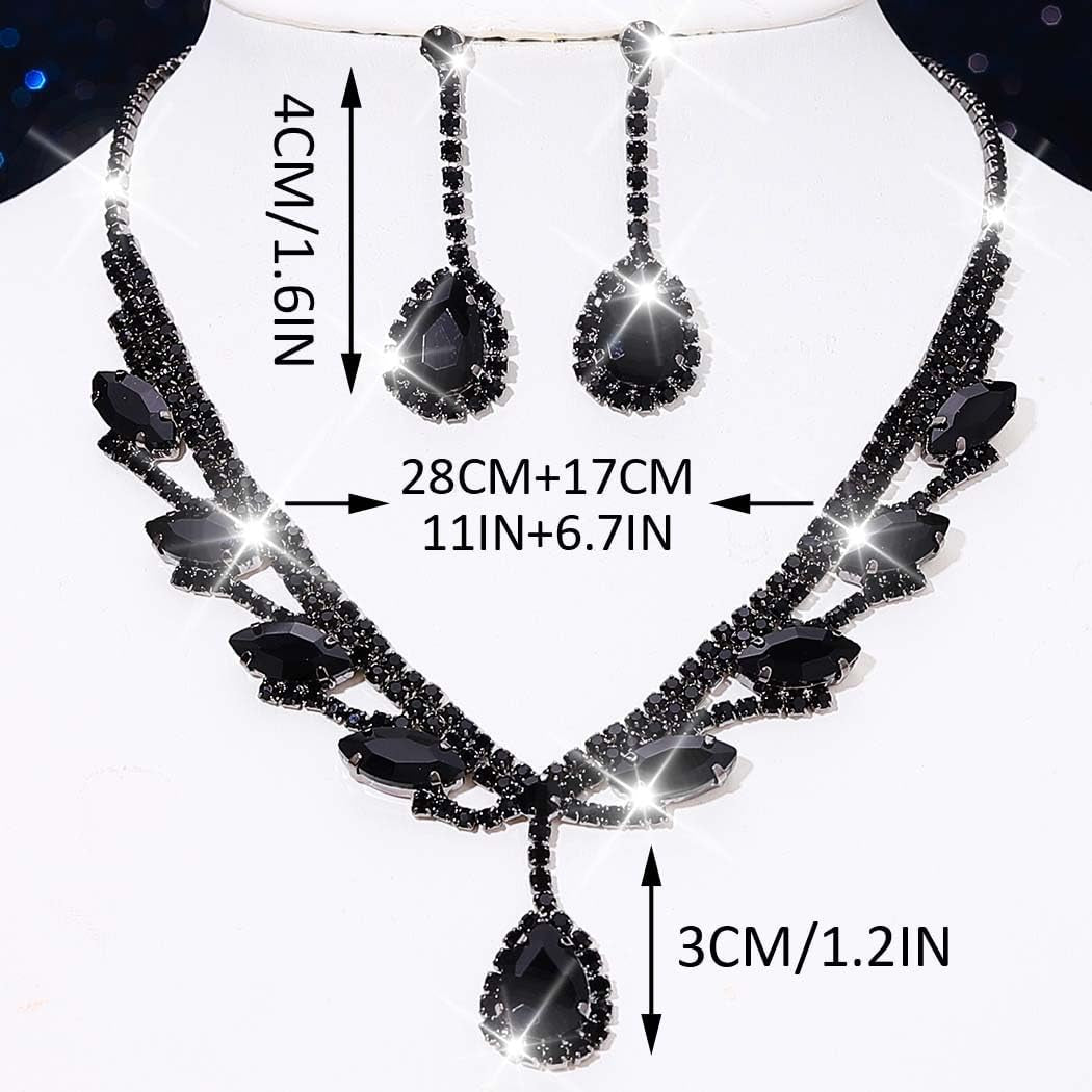 Rhinestone Jewelry Sets for Women ( Usa Express Delivery)