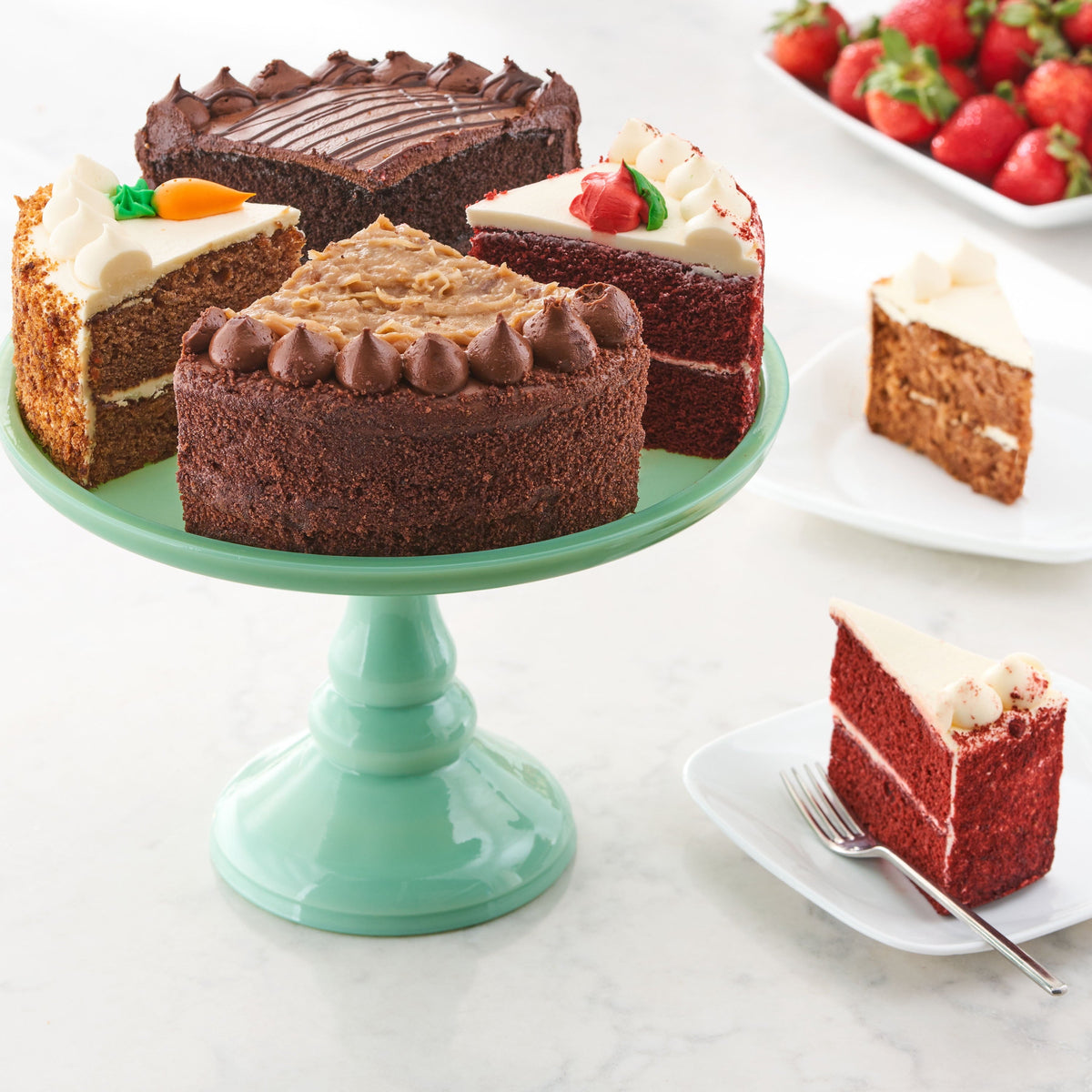 8" Variety Cake ( Same Day Delivery Usa )