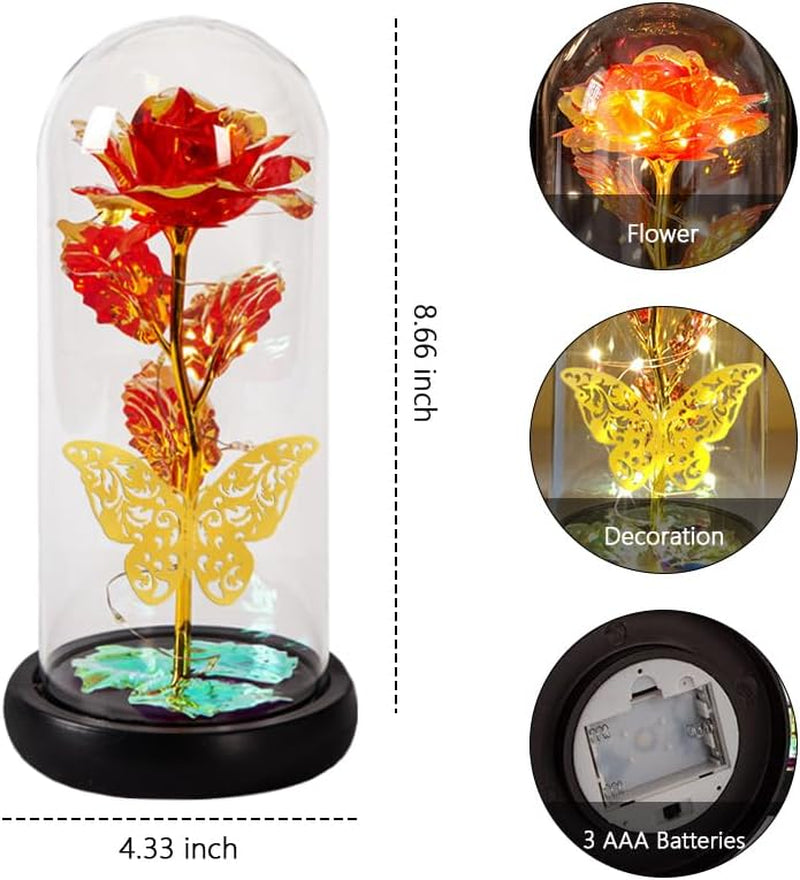 1 Eternal Light Flower Rose Gift - Ideal Gift for her ( Usa Express )