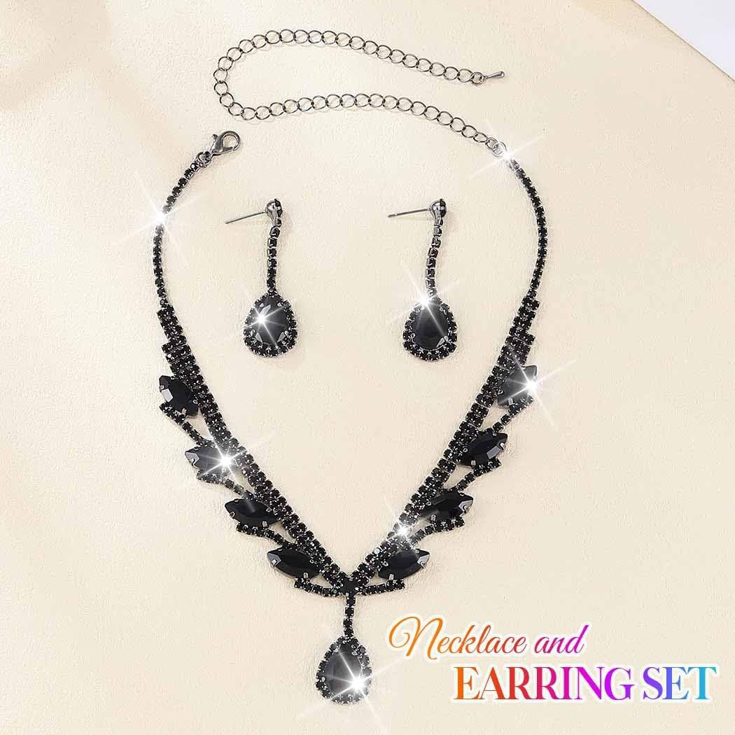 Rhinestone Jewelry Sets for Women ( Usa Express Delivery)