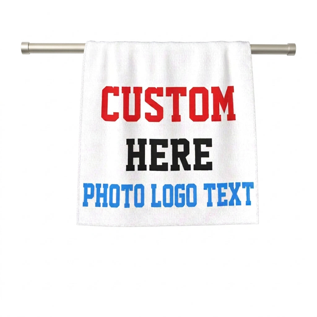 Custom Towel with Photos/Text (Standard Delivery)