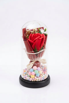 Eternal Light Flower Rose Gift - Ideal Gift for her  R( Usa Express )