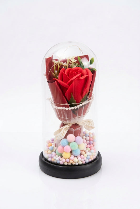 Eternal Light Flower Rose Gift - Ideal Gift for her  R( Usa Express )