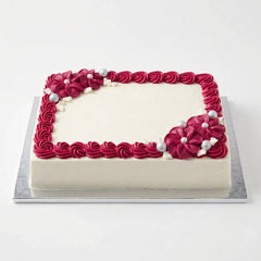 Freshness Guaranteed White Cake With Buttrcreme Icing  ( Same Day Delivery Usa )