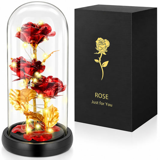 Eternal Light Flower Rose Gift - Ideal Gift for her ( Usa Express )