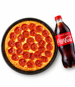 Rising Crust Pepperoni Pizza,  Free Coke ( Same Day Delivery Usa )