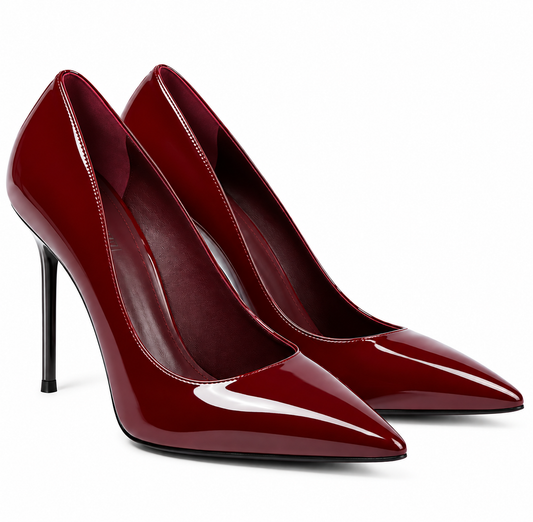Female Heel shoe wine (Standard Delivery)