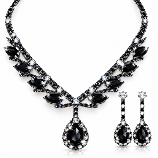 Rhinestone Jewelry Sets for Women ( Usa Express Delivery)