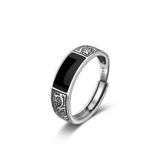 Dragon Pattern Adjustable Ring for Men ( Standard Delivery )