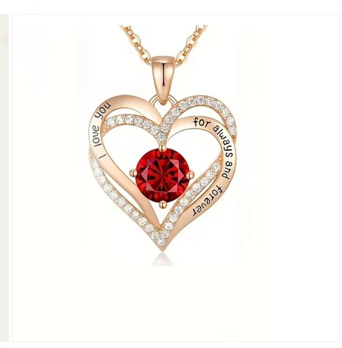 Necklaces with Rose Flower Gift Box for Women ( Standard Delivery)