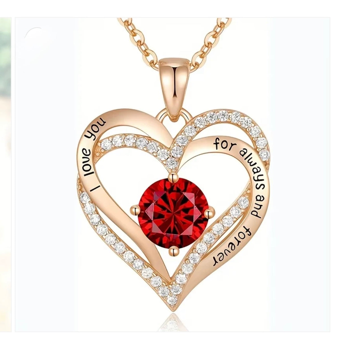 Necklaces with Rose Flower Gift Box for Women ( Standard Delivery)