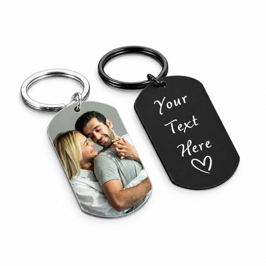 Custom Keychain with Picture (Standard Delivery)