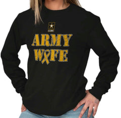 Army  wife long sleeve (Standard Delivery)