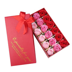 Red Floral Scented Bath Soap Rose Flower( Usa Express Delivery)