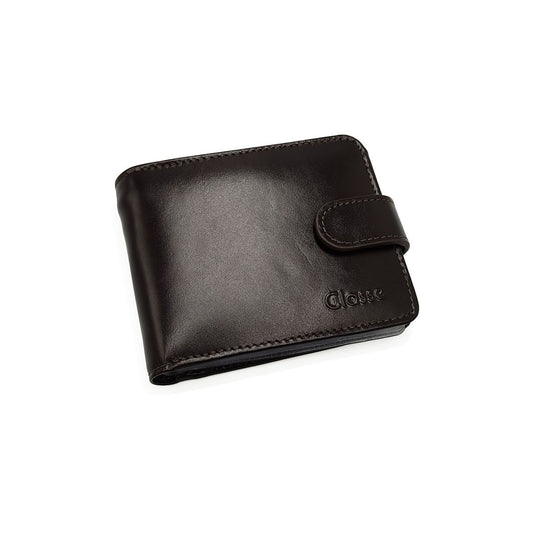 Wallet Black PU Material 4 Card Holder 2 Money Pockets (Standard Delivery)