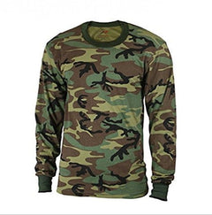 Military Camouflage long sleeve T-Shirt cloth(Standard Delivery)