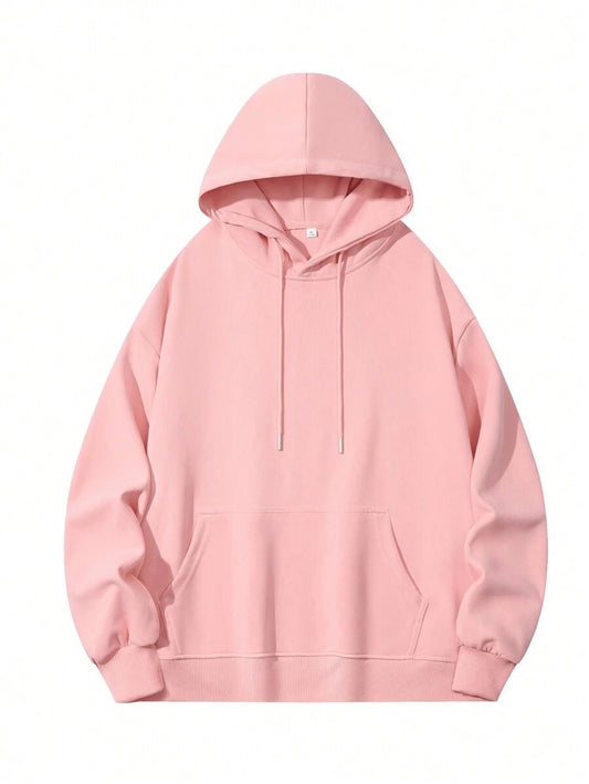 Unisex plain pink Hoodie (Standard Delivery)