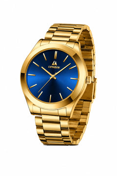 Gold Wrist Watch Gender-Neutral Minimalist Watch (USA Express Delivery)