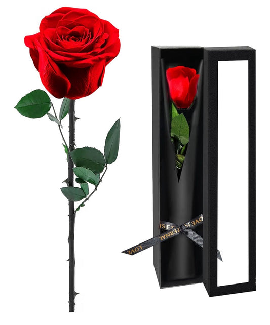 Preserved Flowers for Delivery,Red Rose Bouquets That Last 5 Years,Birthday Flowers Gifts for Women Mom Grandma Wife Friends,Mothers Day Roses Gift,Romantic Floral for Anniversary (Usa Express Delivery)