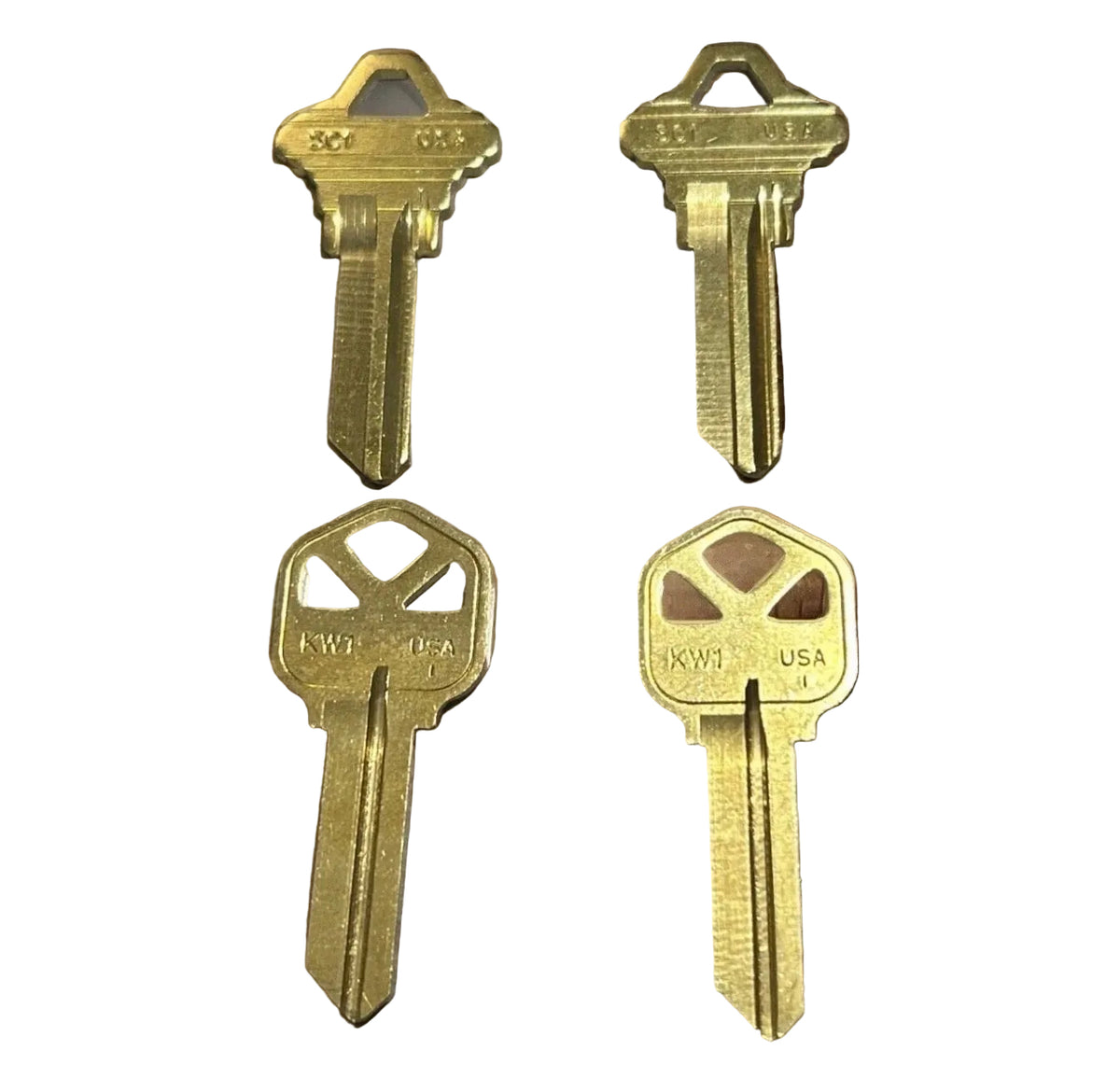 House Key  4Pcs  Key (USA Express Delivery)