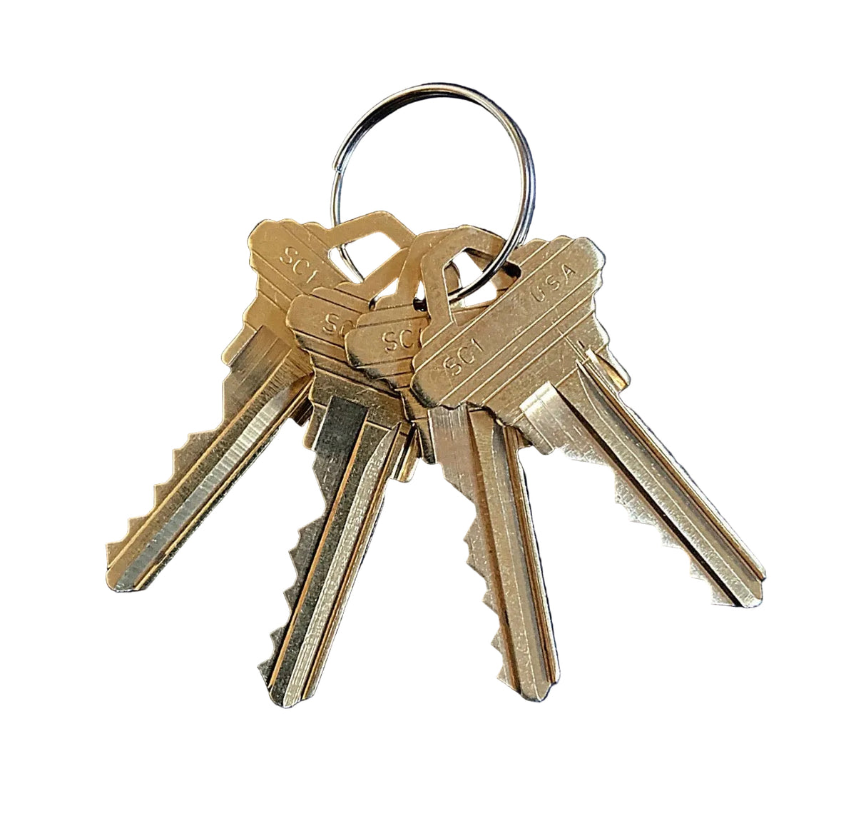 House Key  4Pcs SC1 (Standard Delivery)