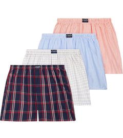 Men's Patterned Boxer Shorts (4Pcs) (USA express Delivery)