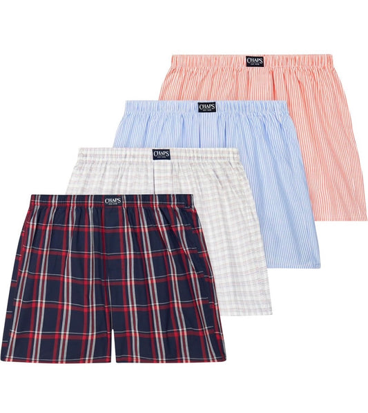 Men's Patterned Boxer Shorts (4Pcs) (USA express Delivery)