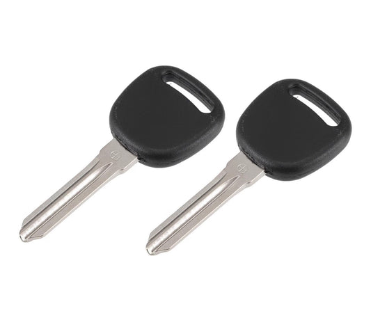 2x Transponder Uncut Key (Standard Delivery)