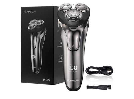 Electric Razor for Men with Pop-Up Trimmer, Rechargeable Cordless Electric Shaver (USA Express Delivery)