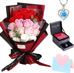Roses Bouquet Artificial Flower( Usa Express Delivery)