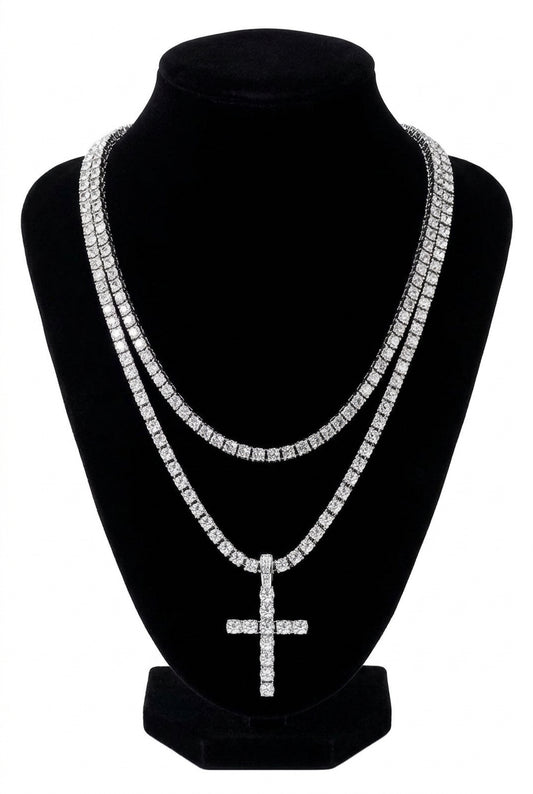 Male ice Necklace ( Standard Delivery )