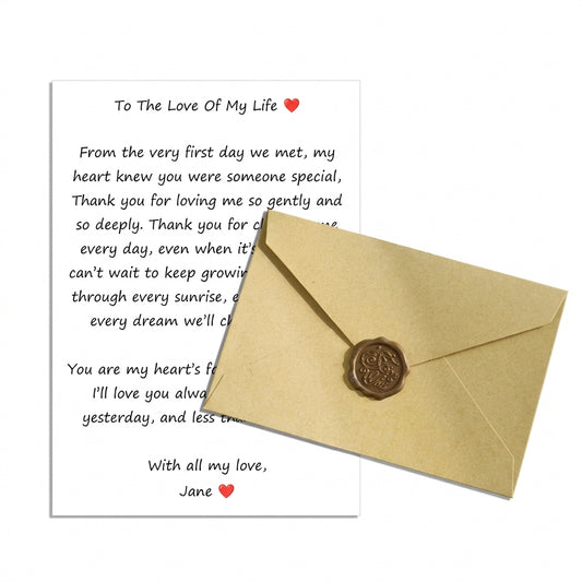 Custom Love Letter ( Standard Delivery )
