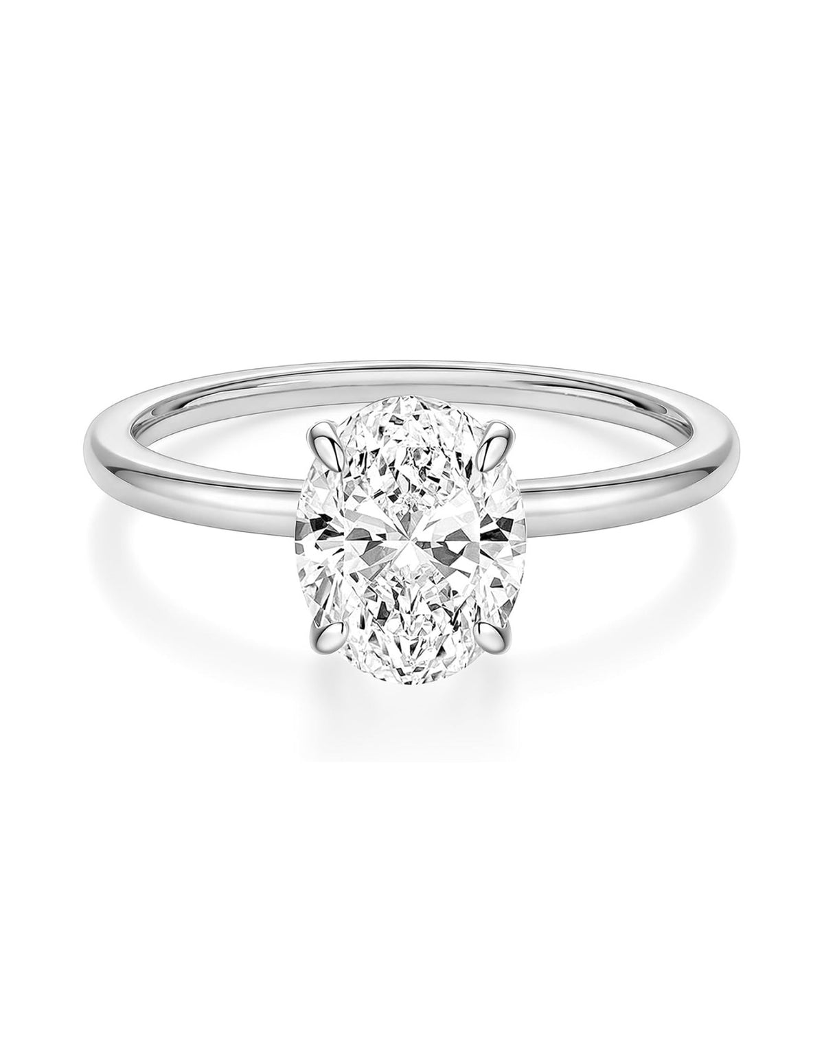 925 Sterling Engagement Rings for Women ( Usa Express Delivery)