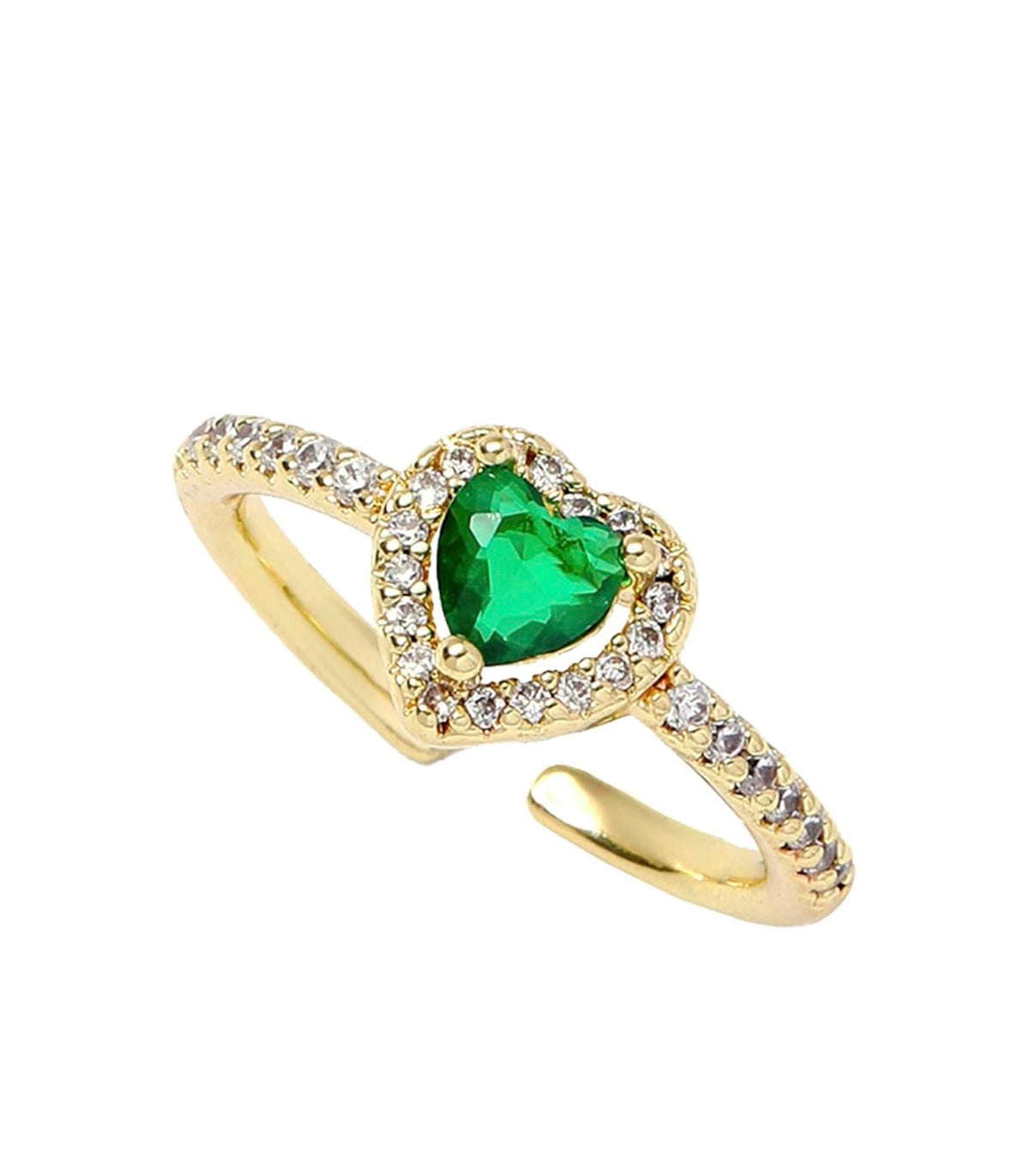 Gold Birthstone Rings for Women Non Tarnish ( Usa Express Delivery)