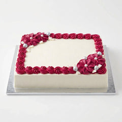 Freshness Guaranteed White Cake With Buttercreme Icing (same day delivery)