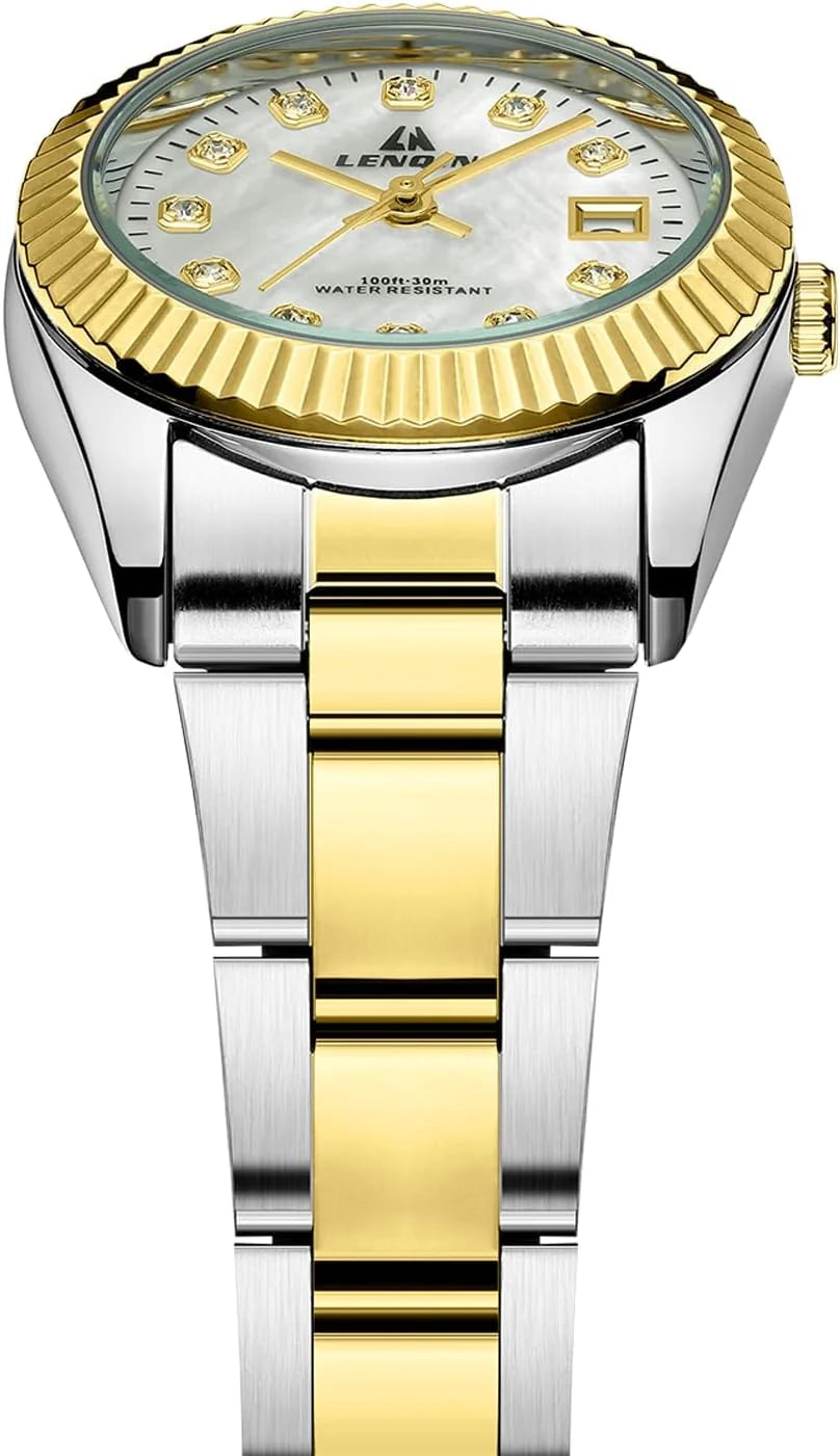 Womens Waterproof Quartz Analog Watch ( Usa Express )