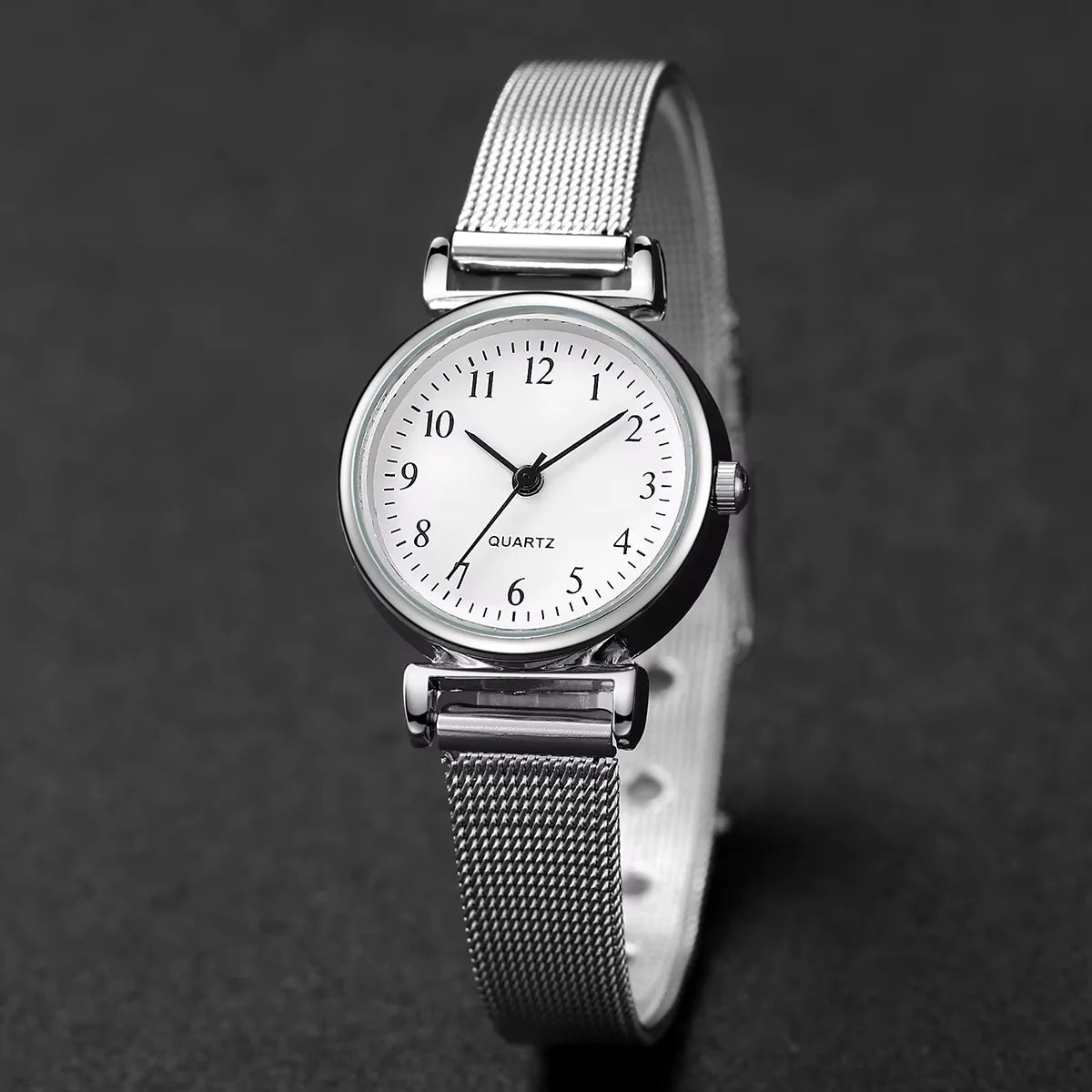 Arabic Dial Women Watch with Free Bracelet ( Standard Delivery )